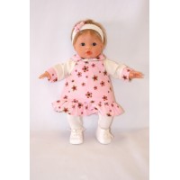 Кукла Мончи с повязкой на голове и ботиночках 34 см Carmen Gonzalez